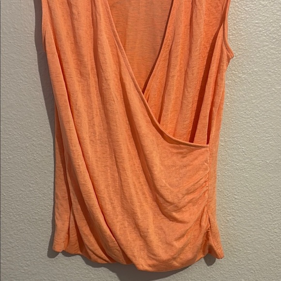 Athleta Breezy Wrap Tank Top Modal Blend Sleeveless Relaxed Fit - Picture 3 of 5
